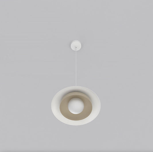 Skin 1 pendant light white/mocha