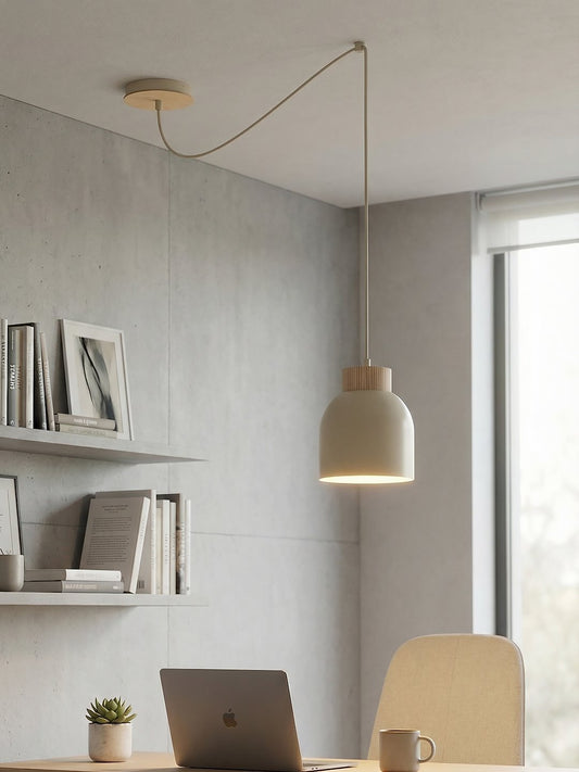 Kru 1 pendant light mocha