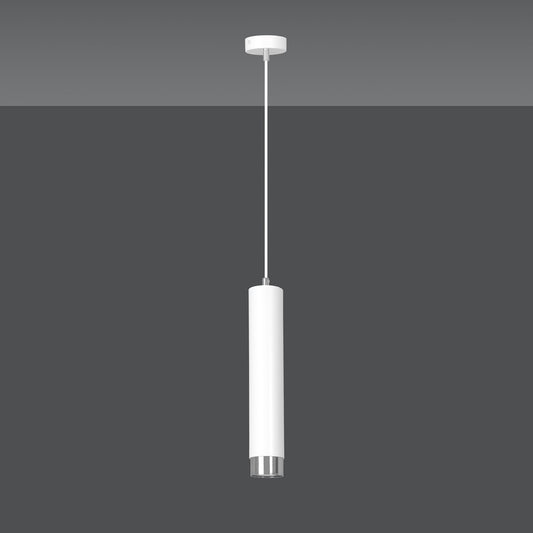 Kibo 1 pendant light white/chrome