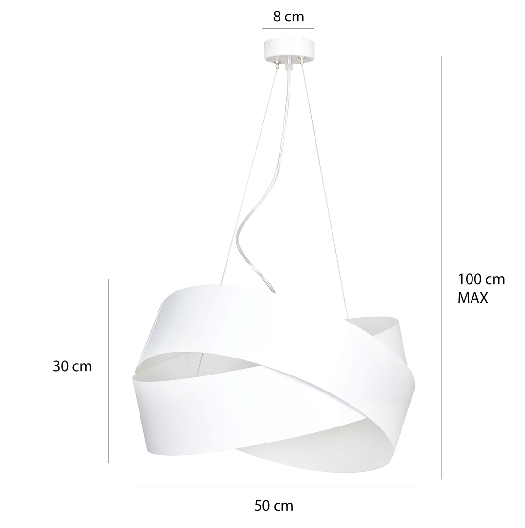 Vieno ceiling lamp white