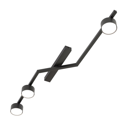 Skan 3 ceiling lamp black