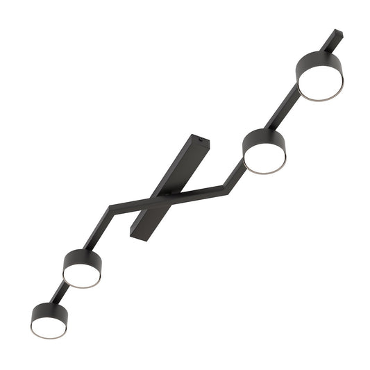 Skan 4 ceiling lamp black