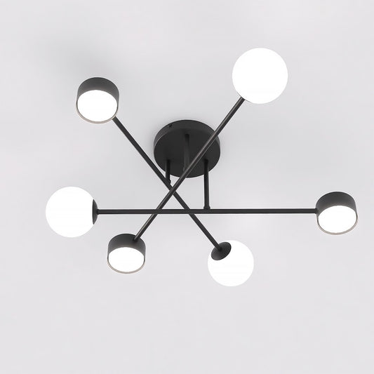 Holon 6 ceiling lamp black