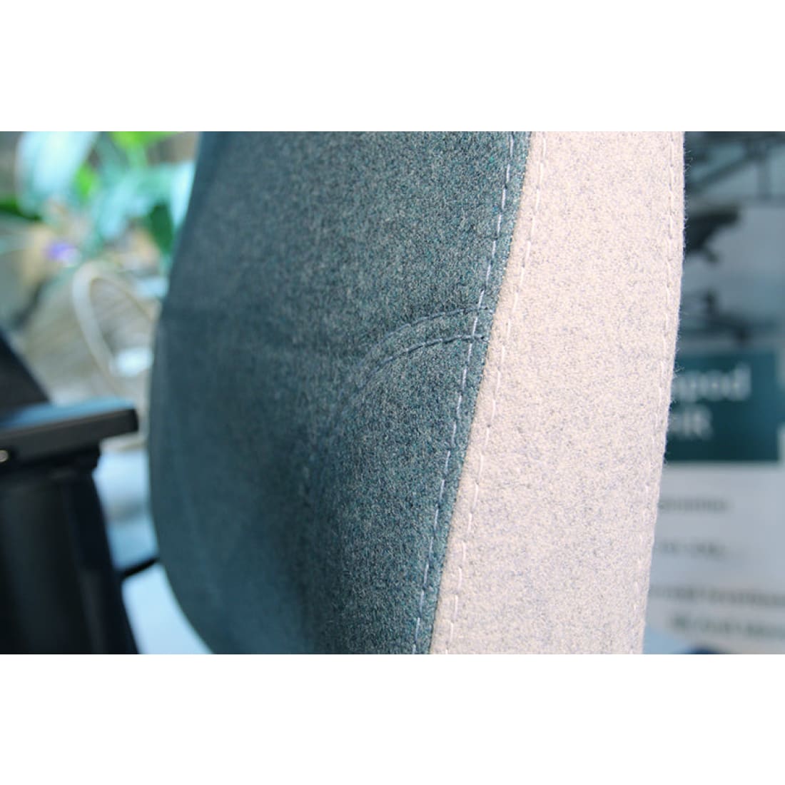 Sit And Move Therapod X2 Azure - Office Chair Facet Wool Azure/Ash Grey