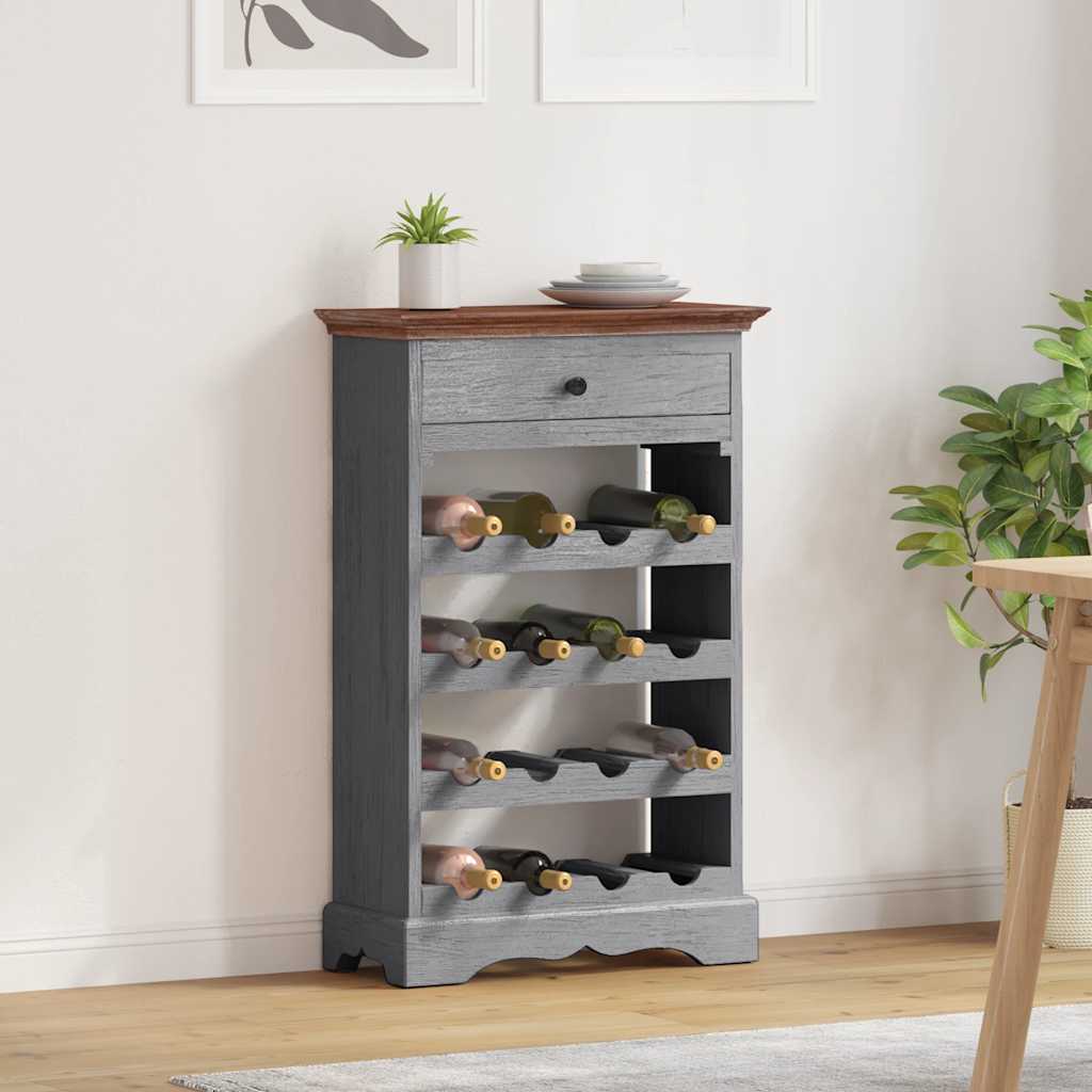 Vinfad 55 X 23 X 85 Cm Massiv Mahogni