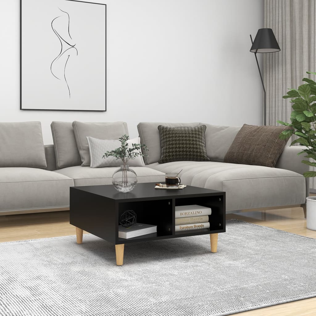 Sofabord 60 X 60 X 30 Cm Konstrueret Træ