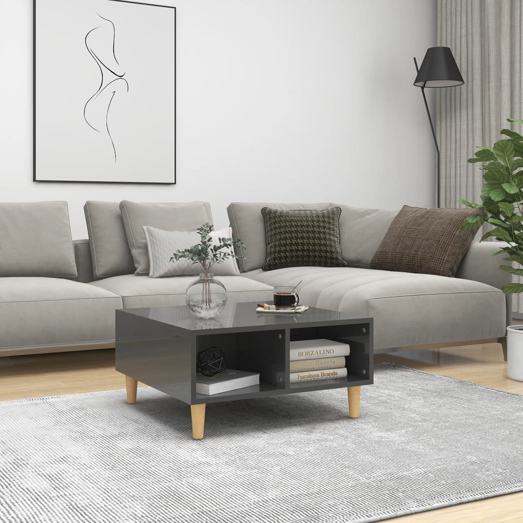 Sofabord 60 X 60 X 30 Cm Konstrueret Træ