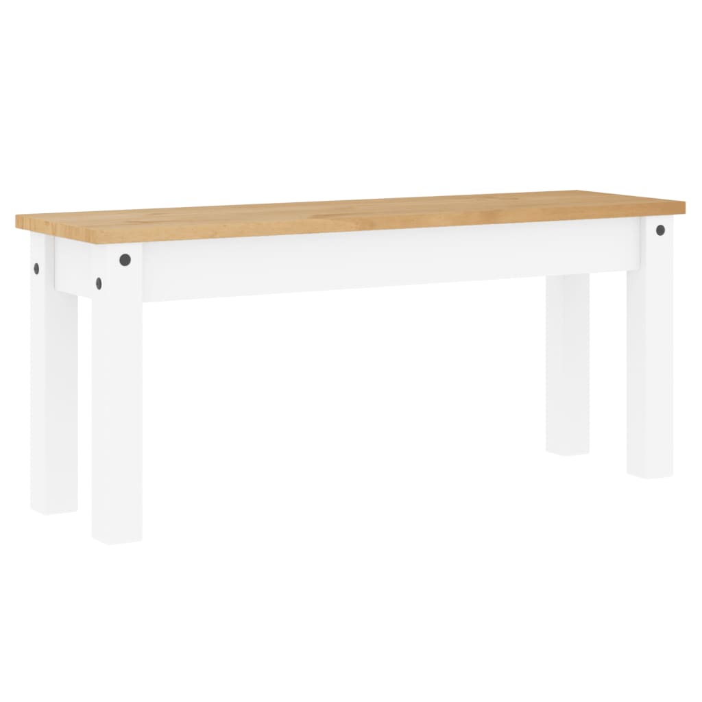 Spisebordsbænk Panama 105X30X45 Cm Massivt Fyrretræ
