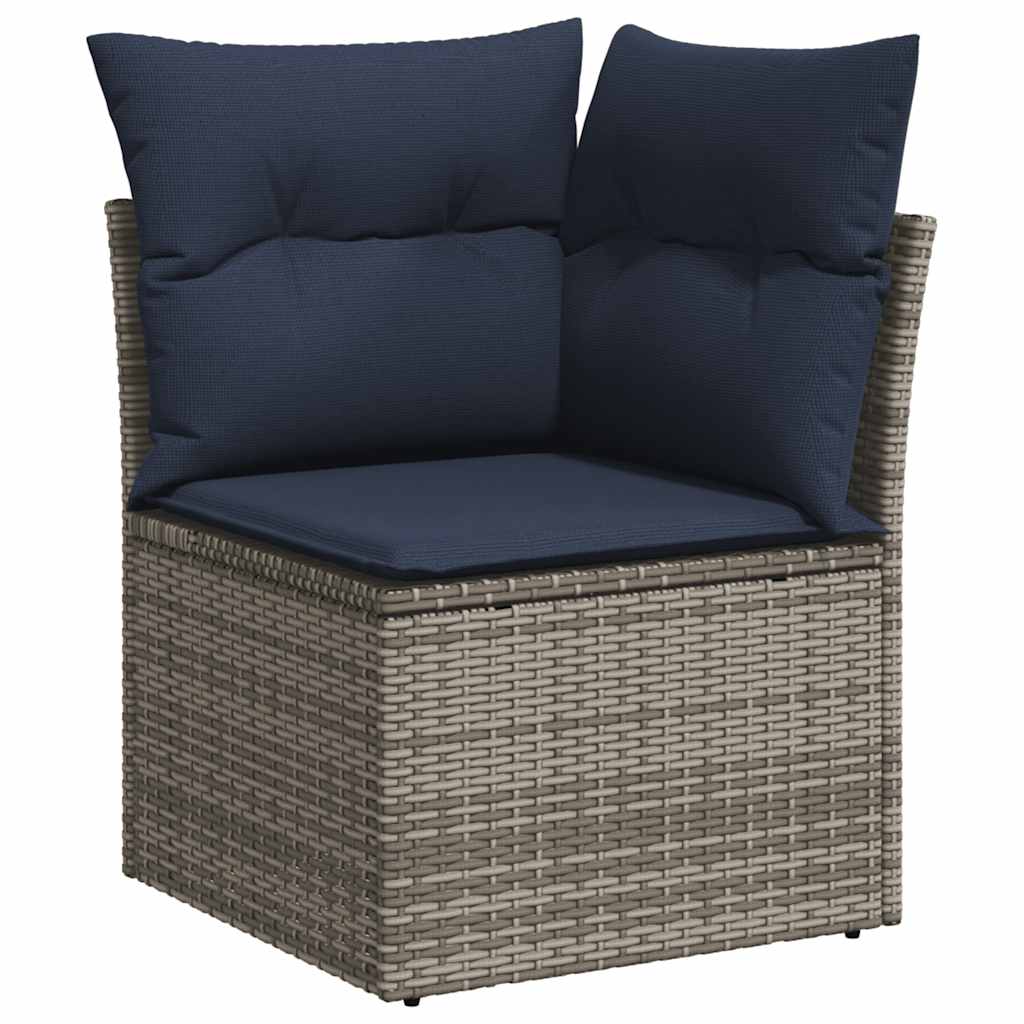 Loungesæt Til Haven 11 Dele Med Hynder Polyrattan