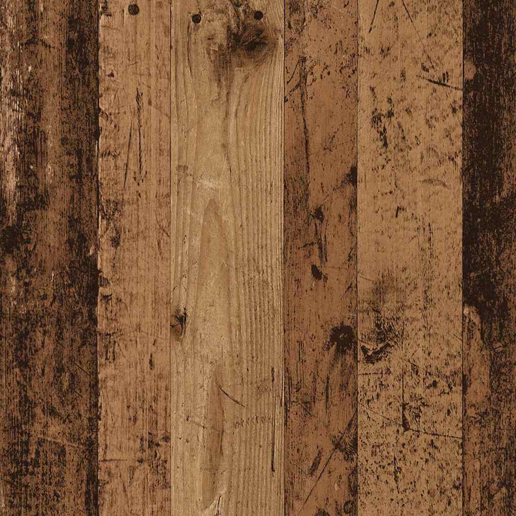 Bogreol 2 Niveauer 100 X 30 X 72 Cm Konstrueret Træ