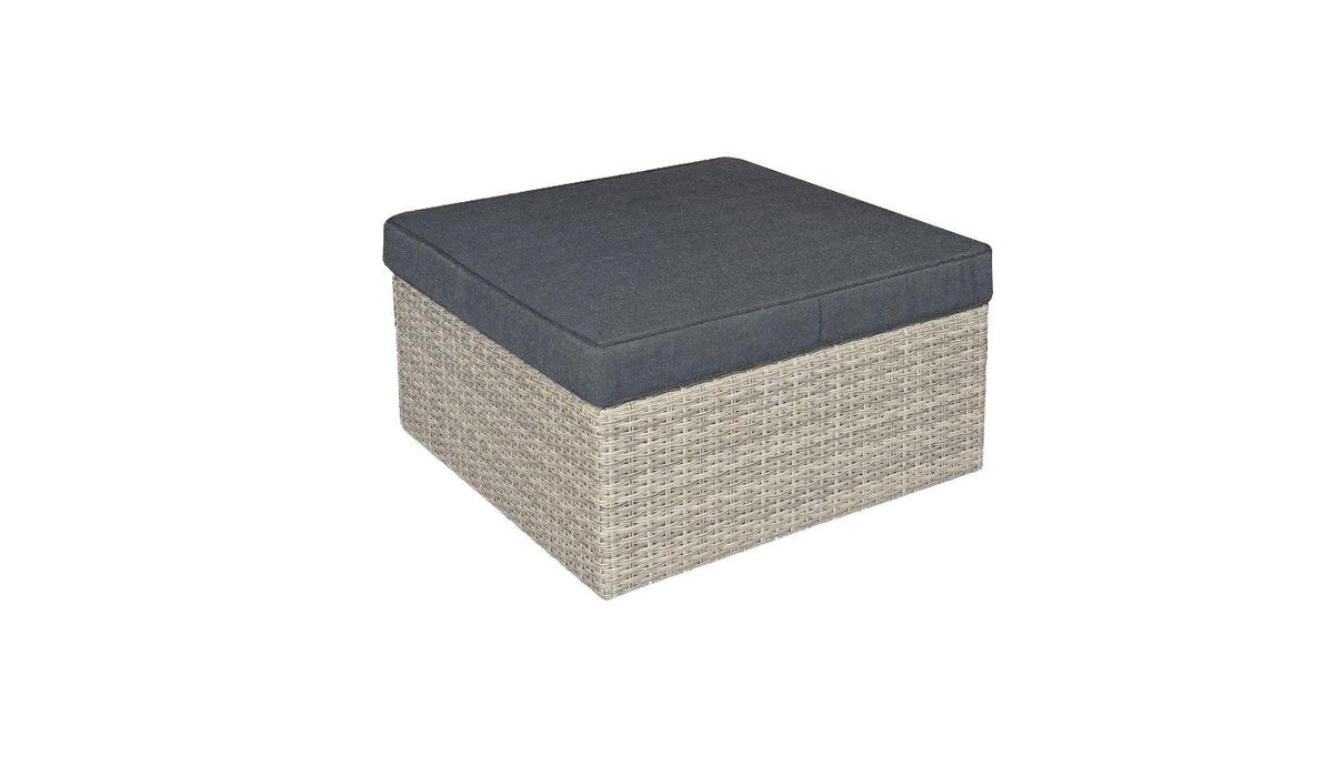 Almadia Modulo Lounge Corner Set - 4 Piece - Natural Kobo Grey