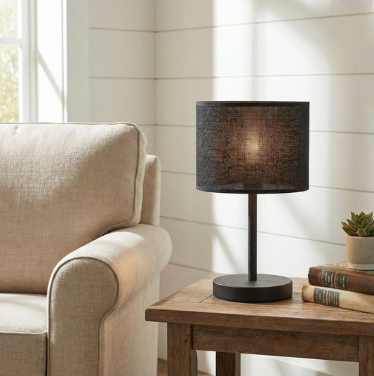 Eco table lamp black