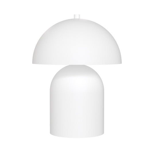 Mush table lamp white