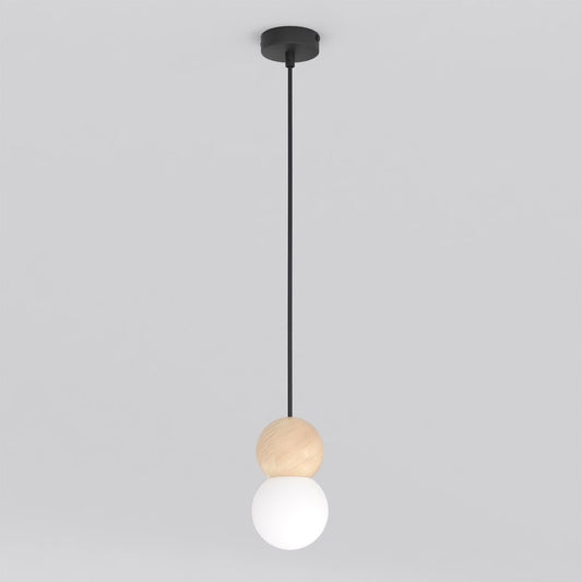 Loop 1 pendant light black