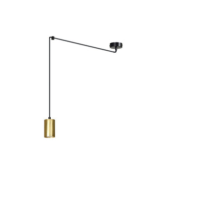 Traker pendant light black/gold