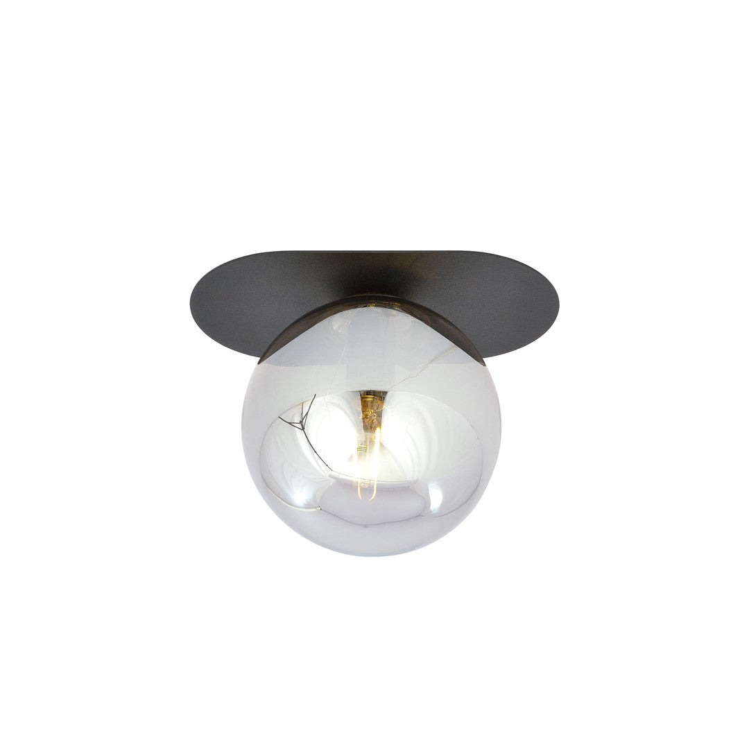 Plaza 1 ceiling lamp black/graphite