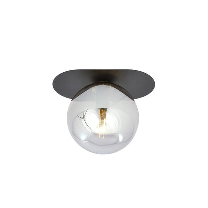 Plaza 1 ceiling lamp black/graphite