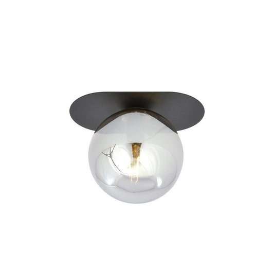 Plaza 1 ceiling lamp black/graphite