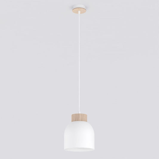 Vigo 1 pendant light white