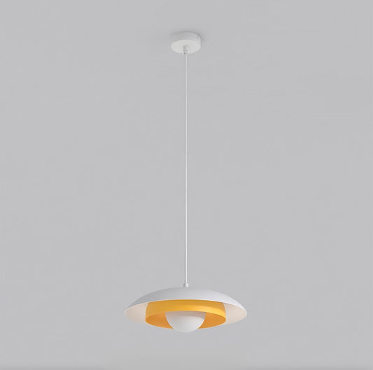 Skin 1 pendant light white/orange