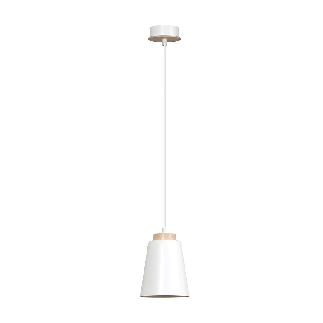 Bolero 1 pendant light white