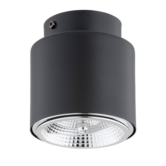 Nano 1 ceiling spotlight black