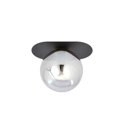 Plaza 1 ceiling lamp black/graphite