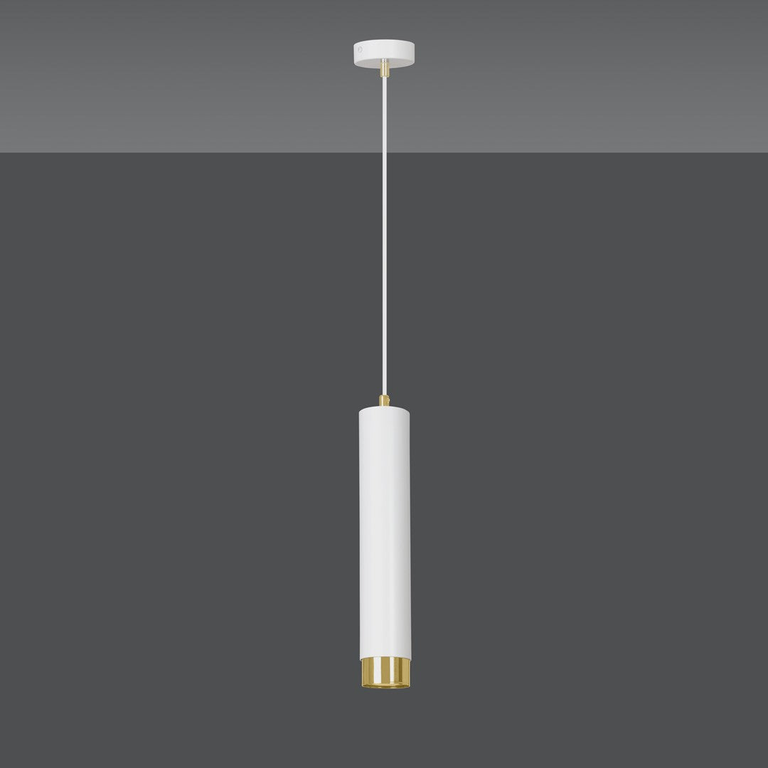 Kibo 1 pendant light white/gold