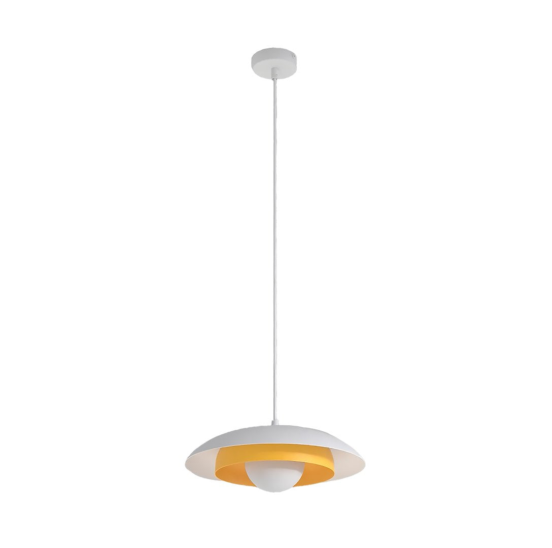 Skin 1 pendant light white/orange