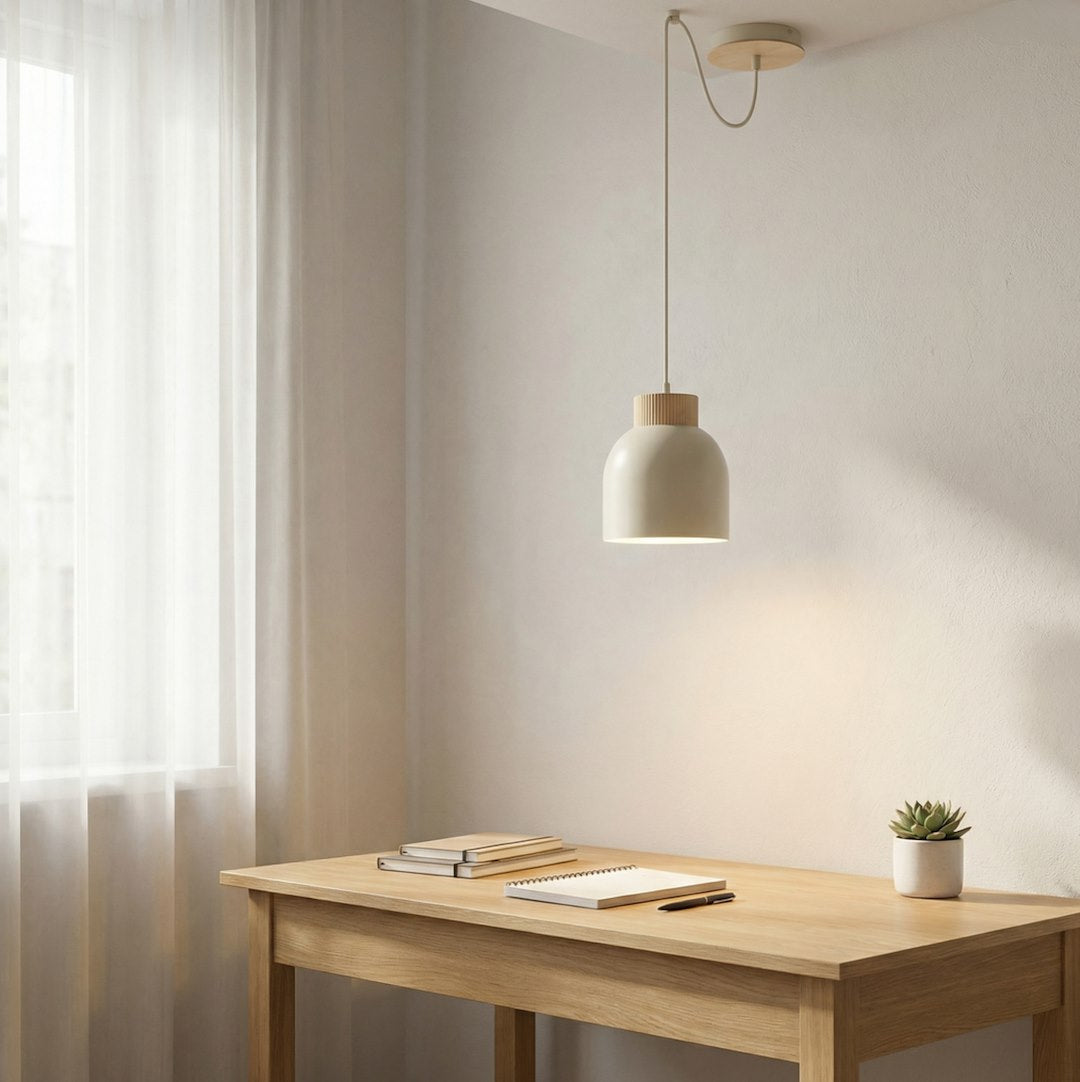 Kru 1 pendant light mocha