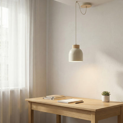 Kru 1 pendant light mocha