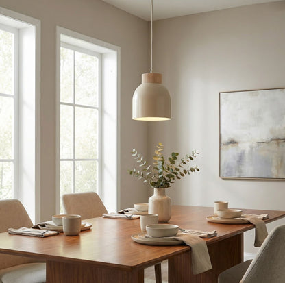 Vigo 1 pendant light mocha