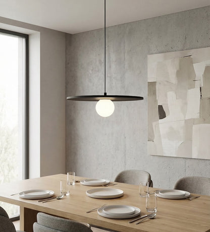 Calma 1 pendant light black