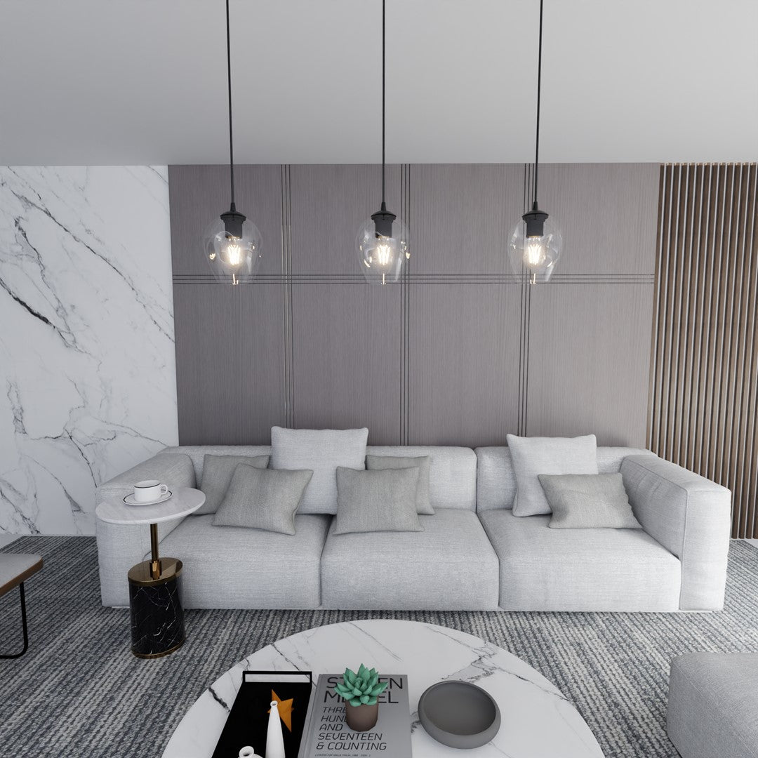 Istar 1 pendant light clear