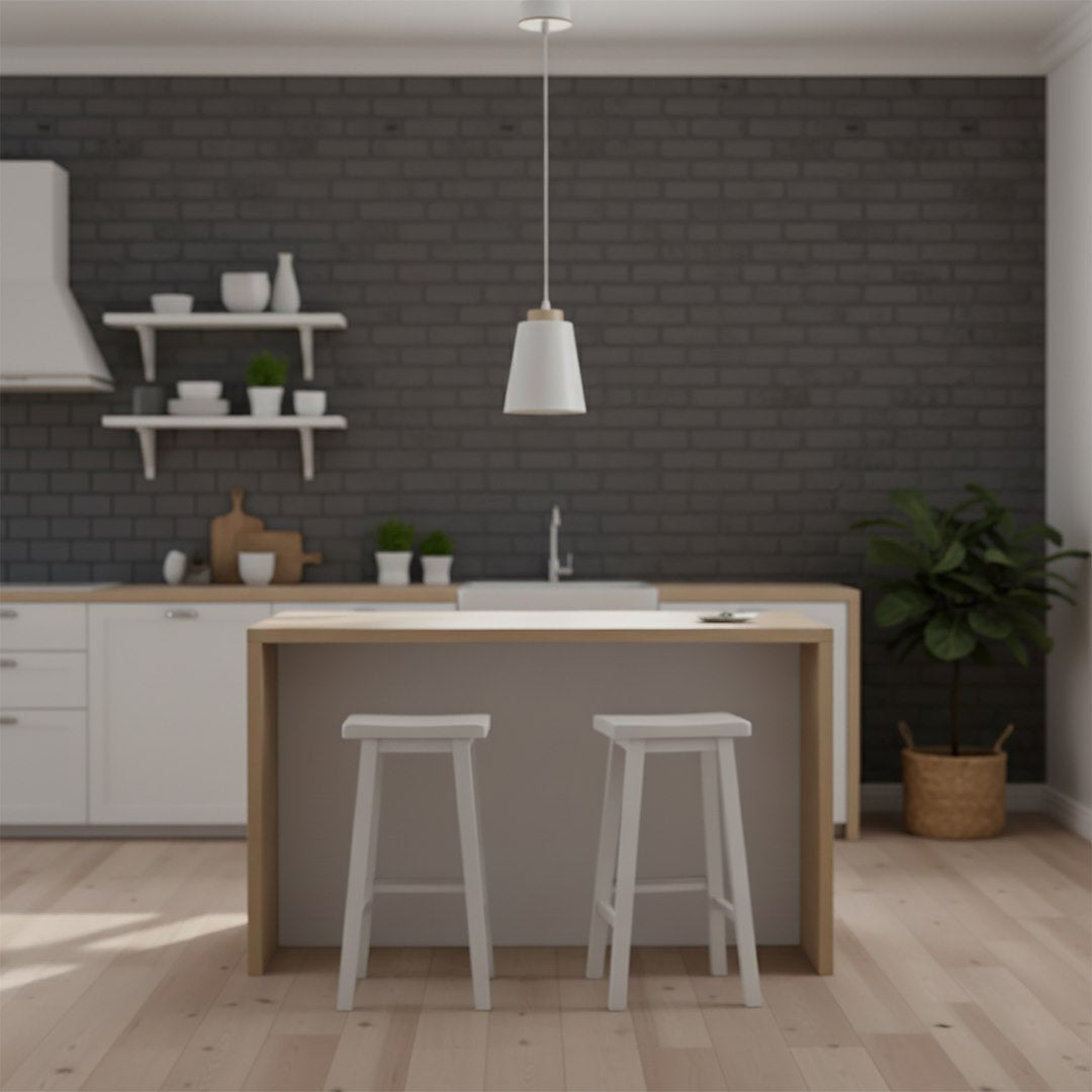 Bolero 1 pendant light white