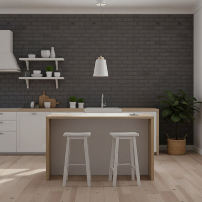 Bolero 1 pendant light white