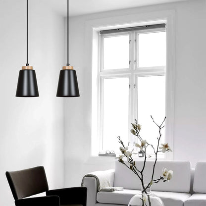 Bolero 1 pendant light black