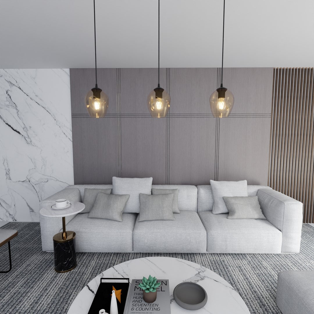 Istar 1 pendant light amber