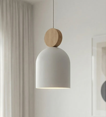 Mesi 1 pendant light white