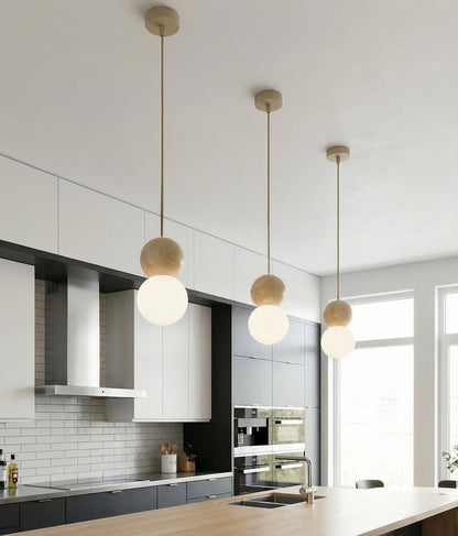 Loop 1 pendant light mocha
