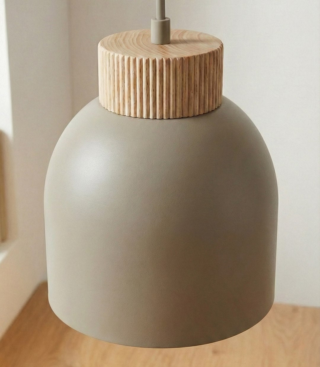 Vigo 1 pendant light mocha