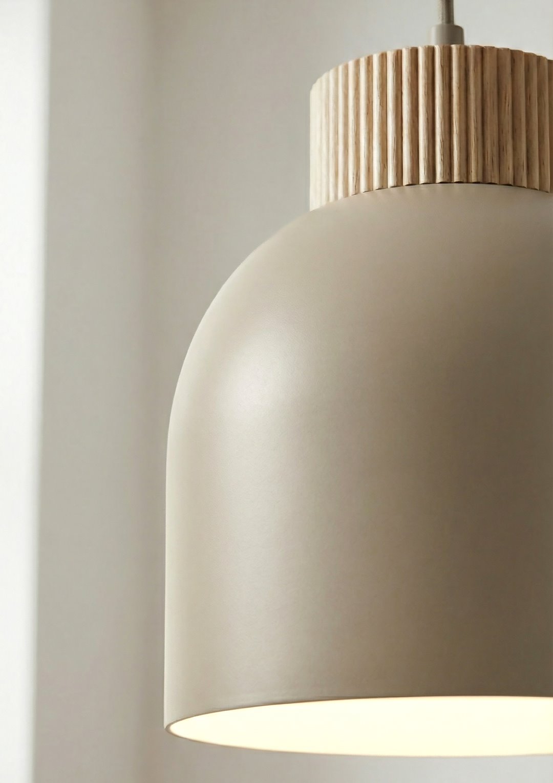 Vigo 1 pendant light mocha