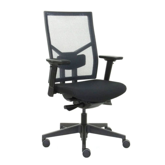 Workliving Zuidas Mesh Black Edition - Seat in Regain - Office Chair Ergonomic Design (N)EN 1335