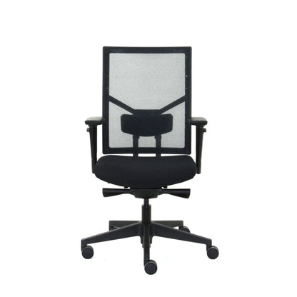 Workliving Zuidas Mesh Sort udgave - Sæde i Regain - Kontorstol Ergonomisk design (N)EN 1335