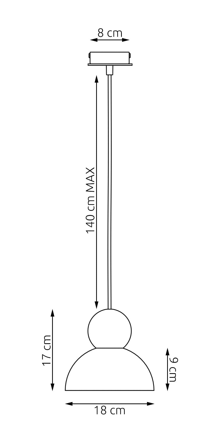 Kaki 1S ceiling lamp mocha