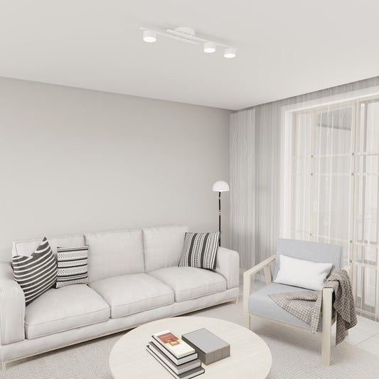 Fragment 3 ceiling lamp white
