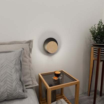 Circle 1a wall lamp black