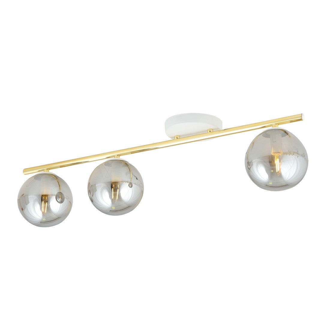 Monza 3 ceiling lamp white/graphite