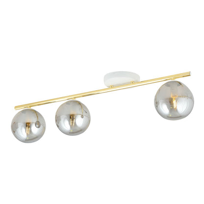 Monza 3 ceiling lamp white/graphite