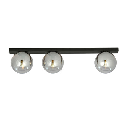Fit 3 loftlampe sort/grafit